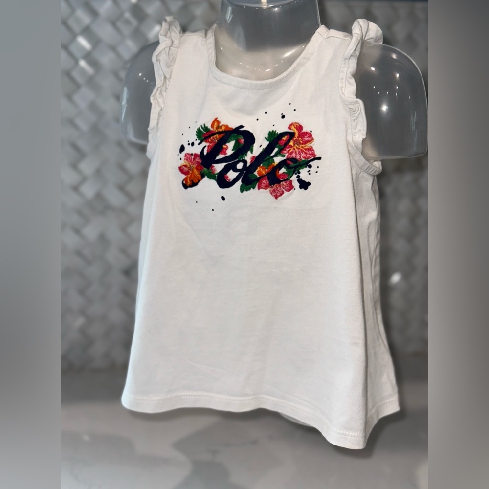 Logo Cotton Jersey Top